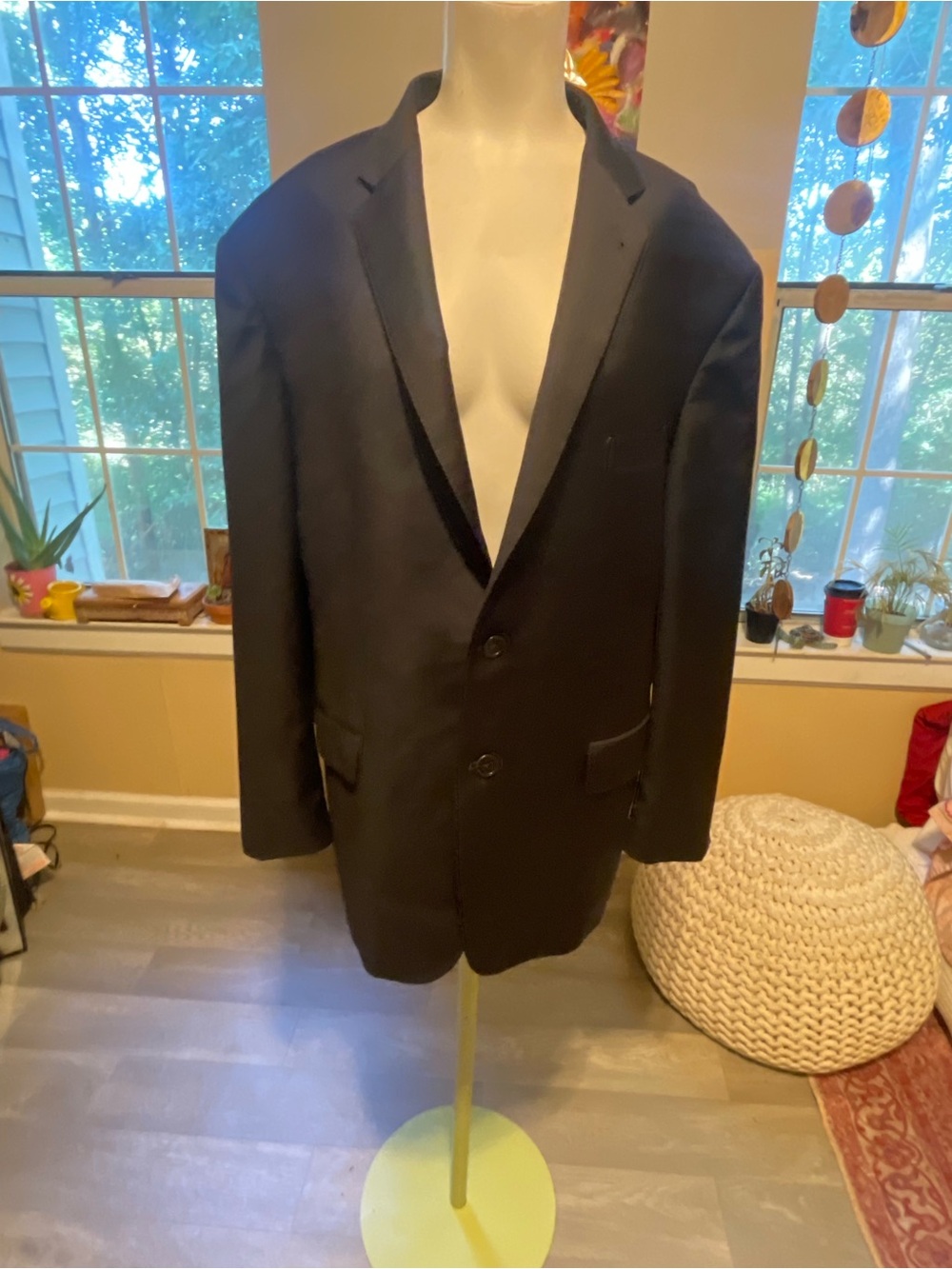 Jos. A. Bank Wool Black Two-Button Sport Coat
